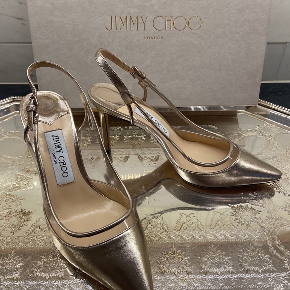 Jimmy Choo Shoes - Fabulous Jimmy Choo Slingback Pumps Formal Dressy Heels